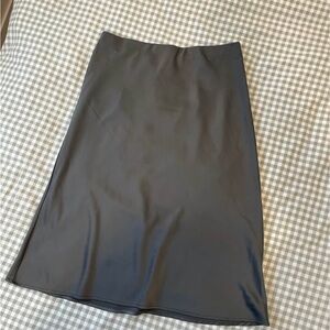 Silky Midi Skirt